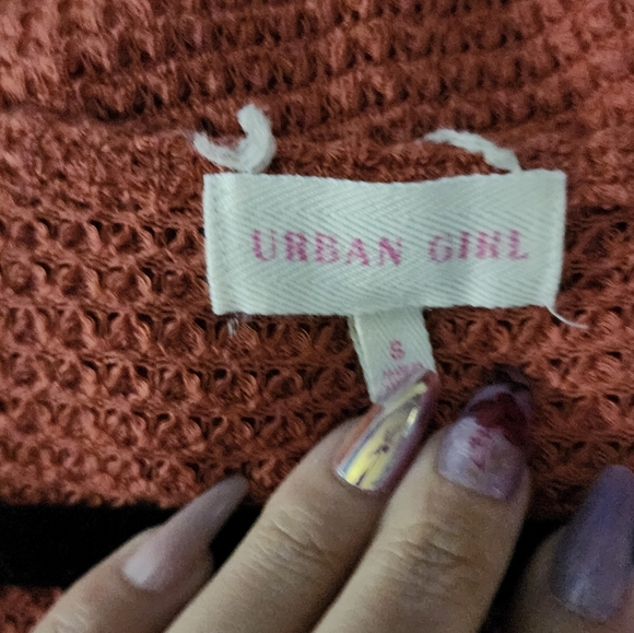 Urban Girl Sweater Size Oversized Small - Picture 3 of 3
